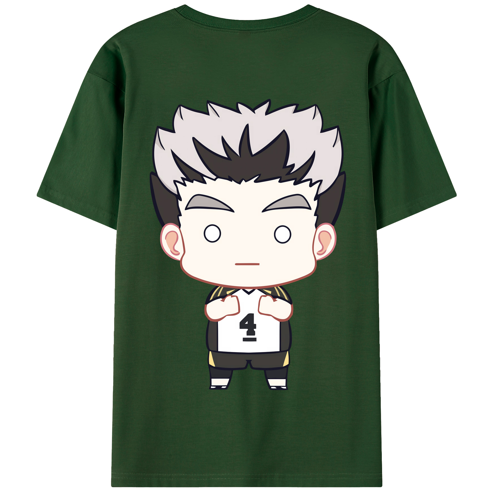 （画像用） ハイキュー!! Haikyu!! 綿100％半袖Tシャツ（背面プリント）